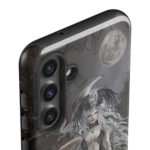 Gothic Princess with Silver Dragon by Nene Thomas Galaxy S24 Plus Impact Case